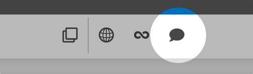 Toolbar – Region – Add comment