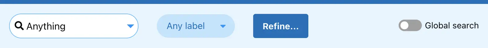 Search filters