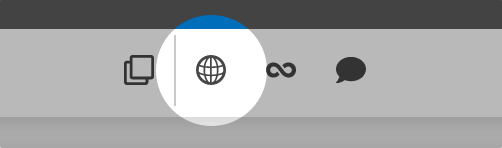 Toolbar – Region – Add link